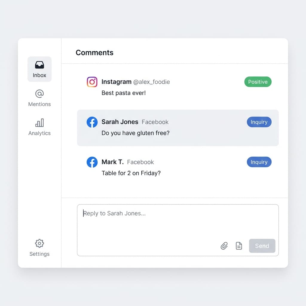 TwoTop Unified Inbox Interface